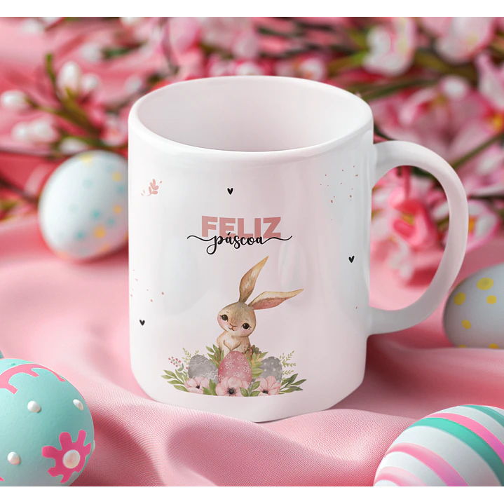 11 Arte para Caneca Páscoa Delicada Arquivo Editável 4