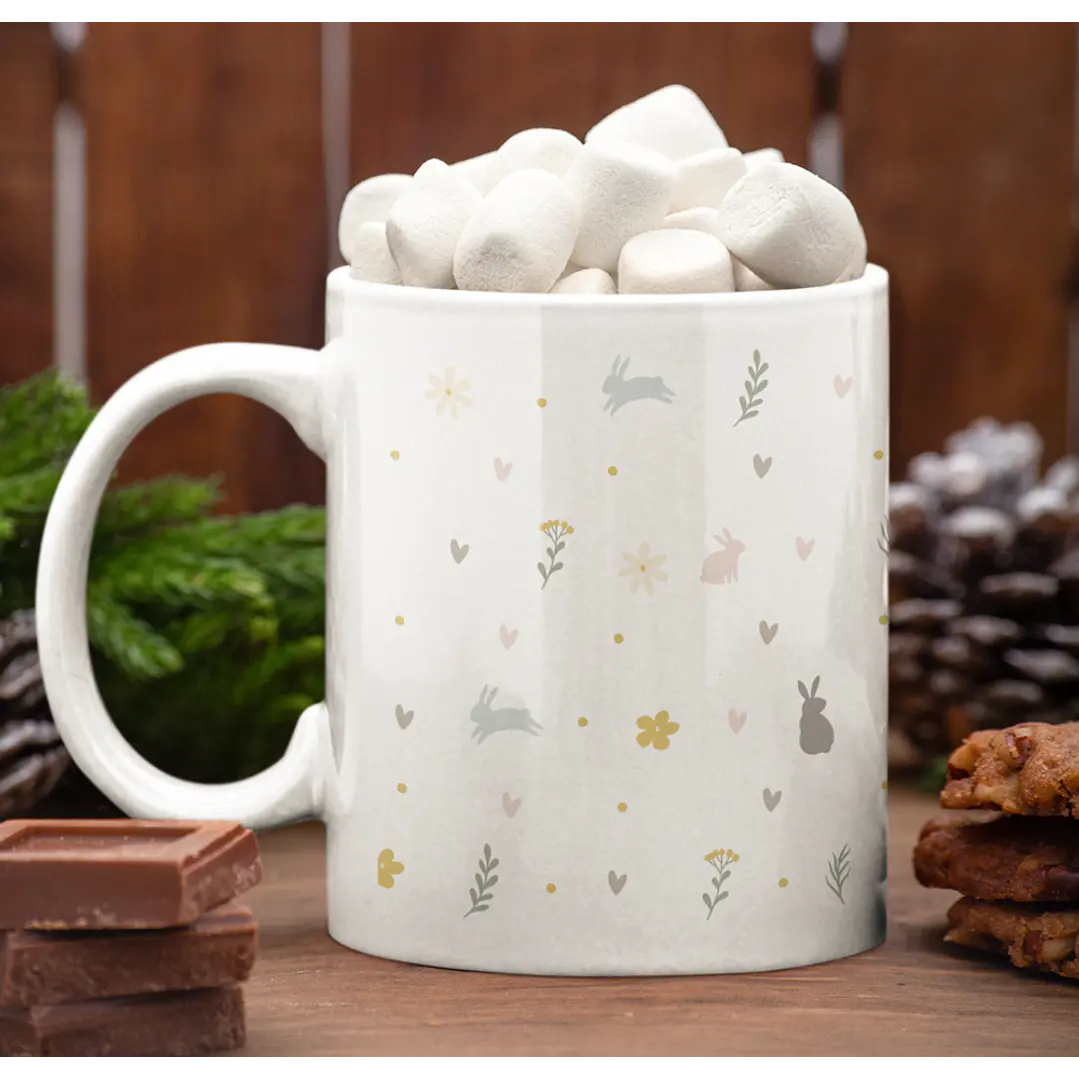 11 Arte para Caneca Páscoa Delicada Arquivo Editável 8