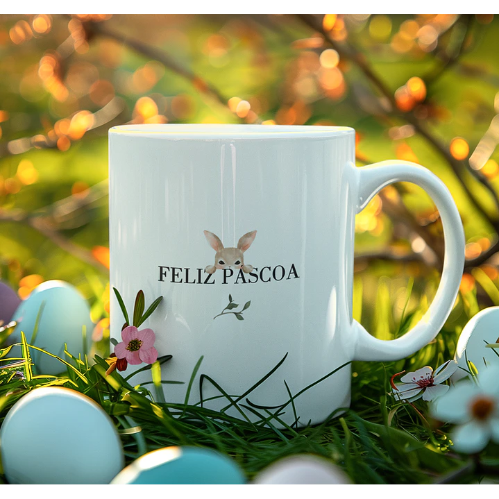 11 Arte para Caneca Páscoa Delicada Arquivo Editável 10