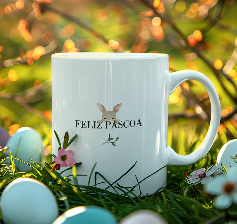 11 Arte para Caneca Páscoa Delicada Arquivo Editável 10