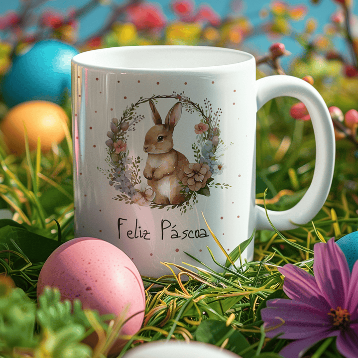 11 Arte para Caneca Páscoa Delicada Arquivo Editável 11