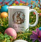 11 Arte para Caneca Páscoa Delicada Arquivo Editável - Miniatura 11