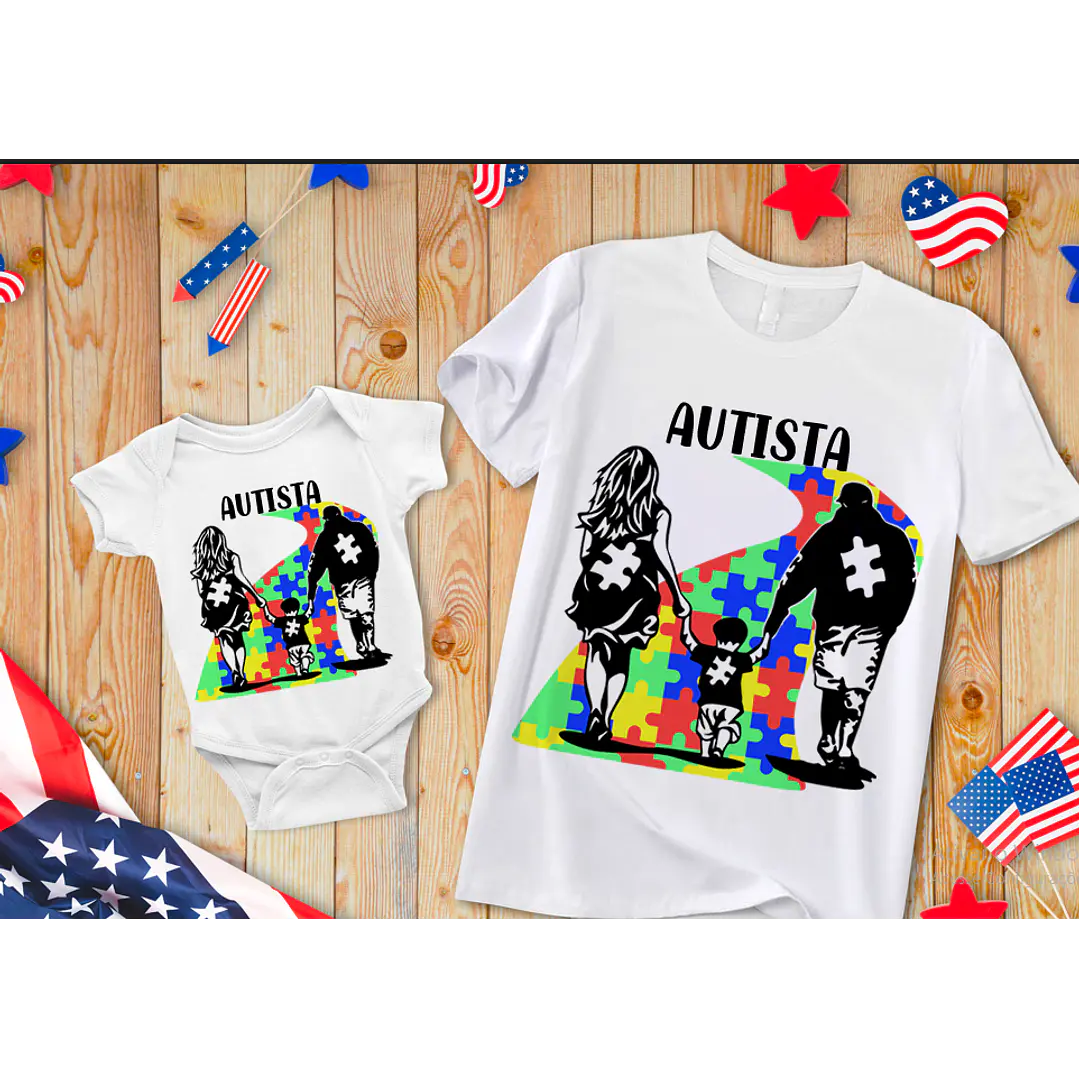 13 Arte para Camisa Autista Arquivo em Png 3