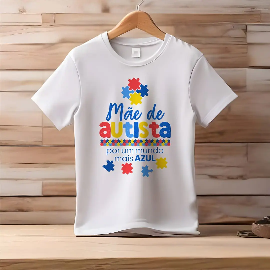 15 Arte para Camisa Autismo Arquivo Editável 13
