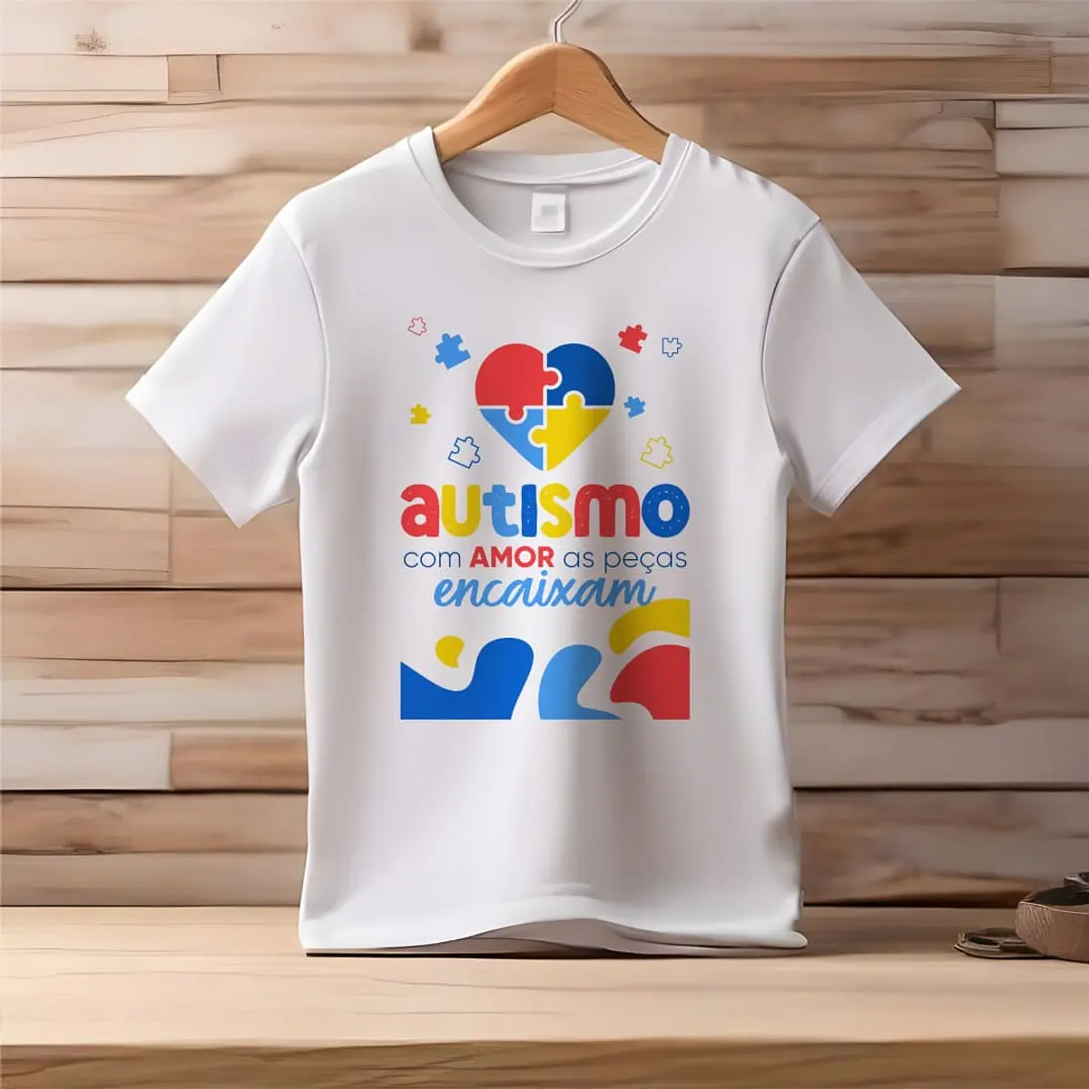 15 Arte para Camisa Autismo Arquivo Editável