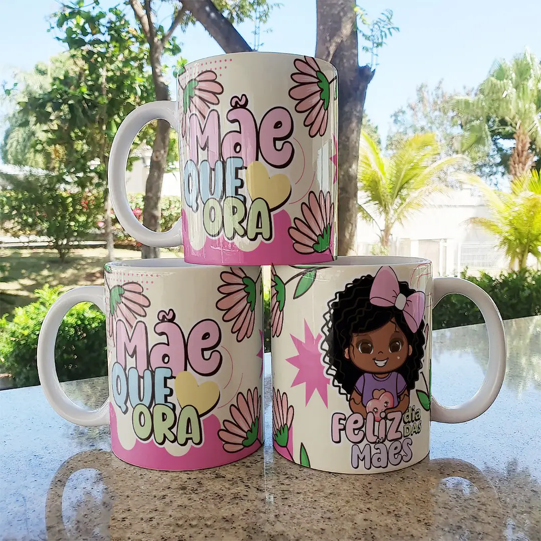20 Arte para Caneca e Camisa Dia das Mães Arquivo Editável  6