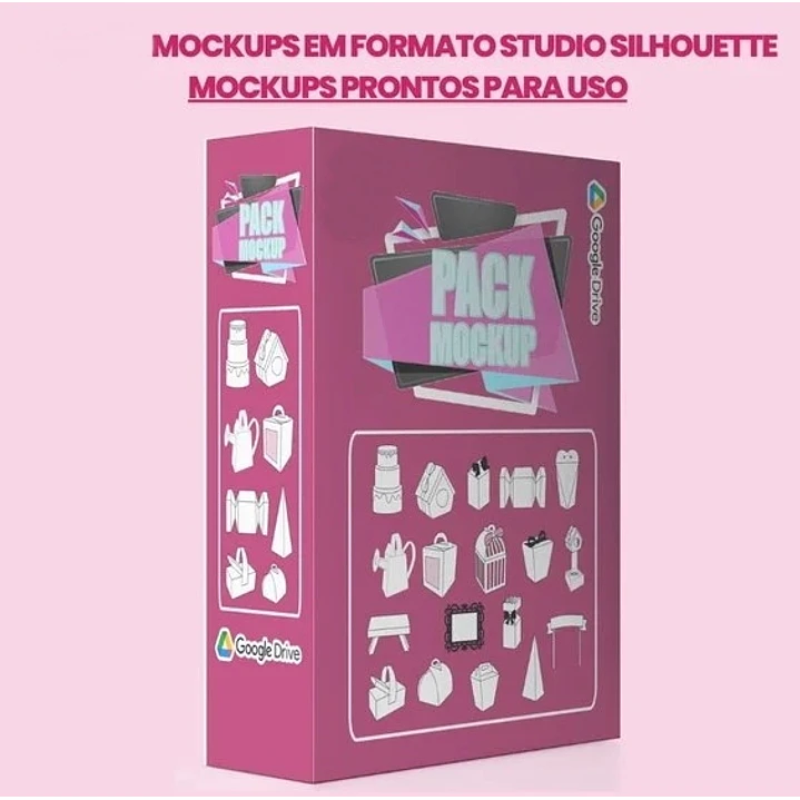 Arquivo Moldes Caixinhas em Studio 1