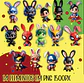 Kit Digital Herois e Personagens Páscoa Arquivos em Png   - Miniatura 4