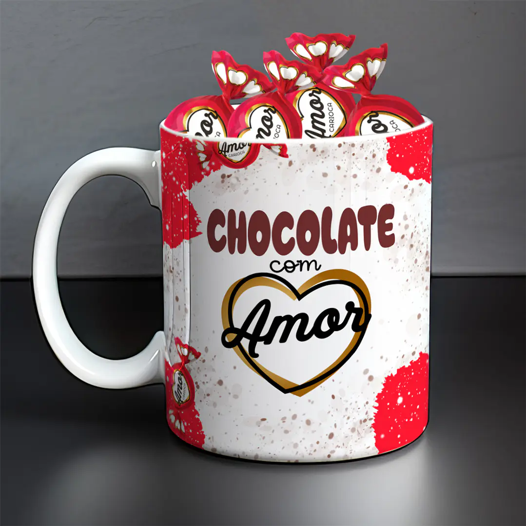 12 Arte para Caneca Páscoa Chocolates Arquivo Editável 3