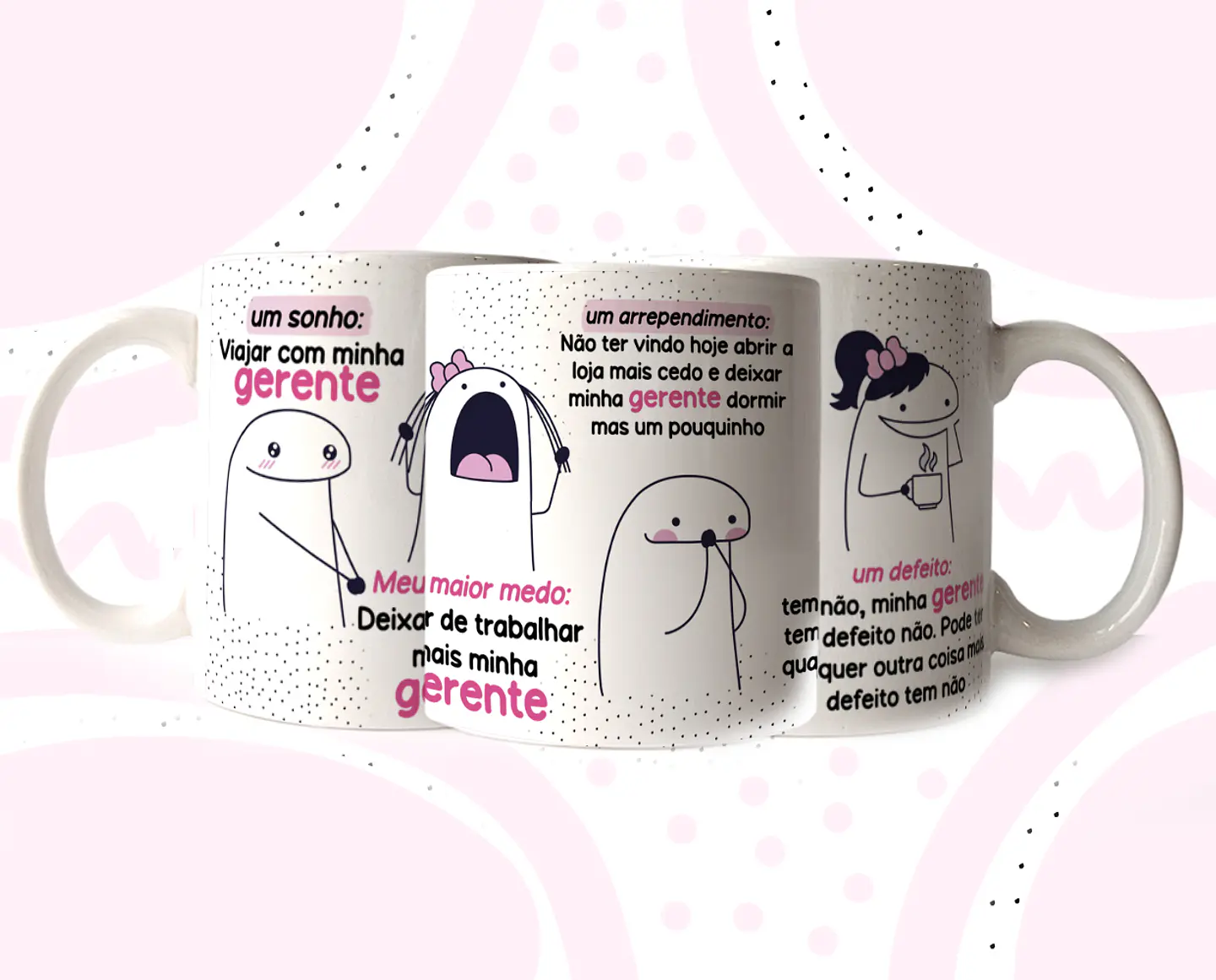 Arte Caneca Flork Minha Gerente Favorita Arquivo em Jpg 2