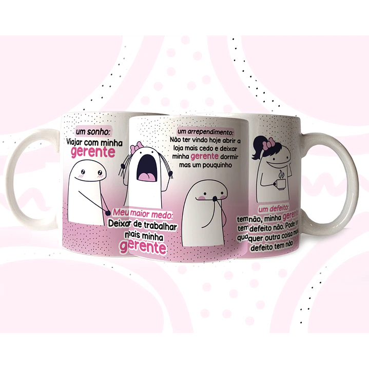 Arte Caneca Flork Minha Gerente Favorita Arquivo em Jpg 1