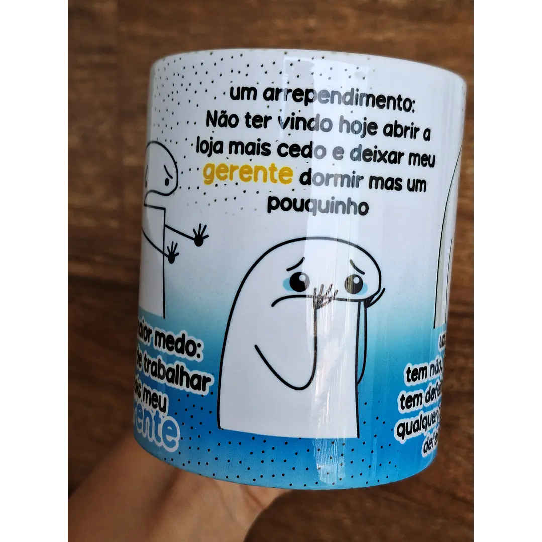 Arte Caneca Flork Meu Gerente Favorito Arquivo em Jpg  3