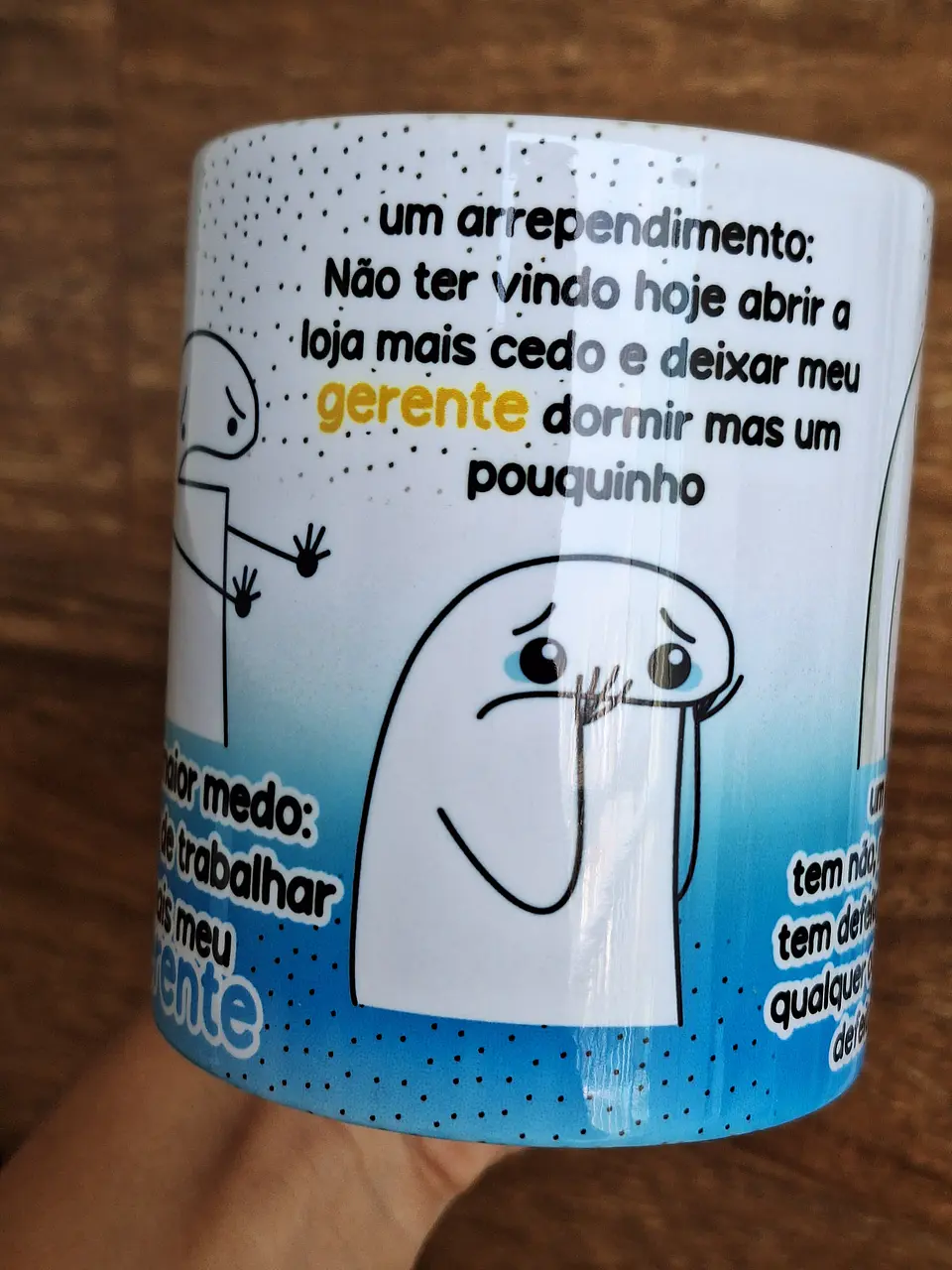 Arte Caneca Flork Meu Gerente Favorito Arquivo em Jpg  3