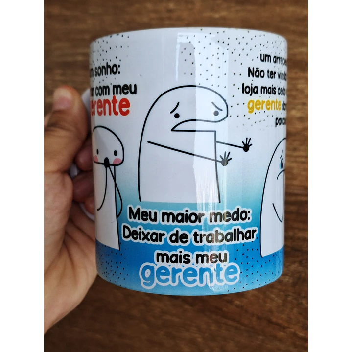 Arte Caneca Flork Meu Gerente Favorito Arquivo em Jpg  2