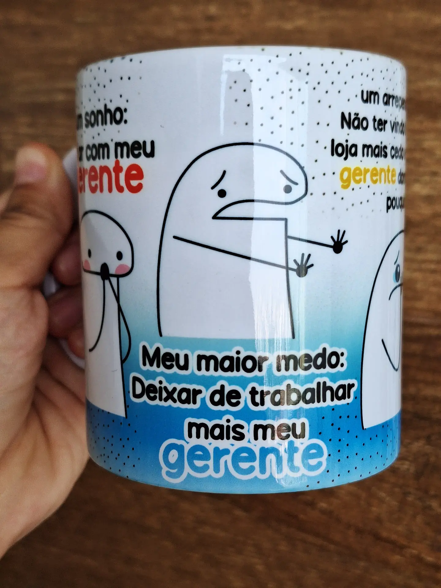 Arte Caneca Flork Meu Gerente Favorito Arquivo em Jpg  2