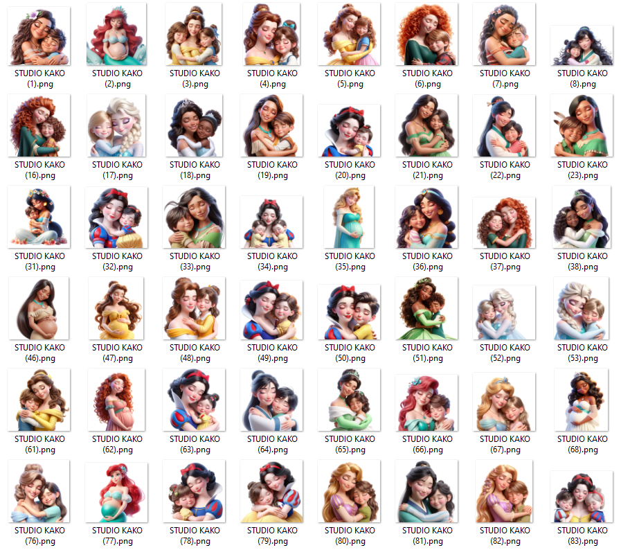 Descubra a Magia: Princesas da Disney em Imagens de Alta Qualidade para Personalizados!