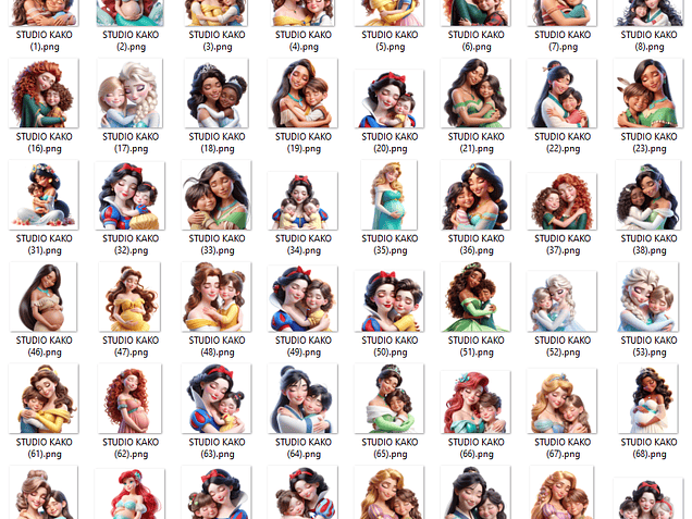 Descubra a Magia: Princesas da Disney em Imagens de Alta Qualidade para Personalizados!