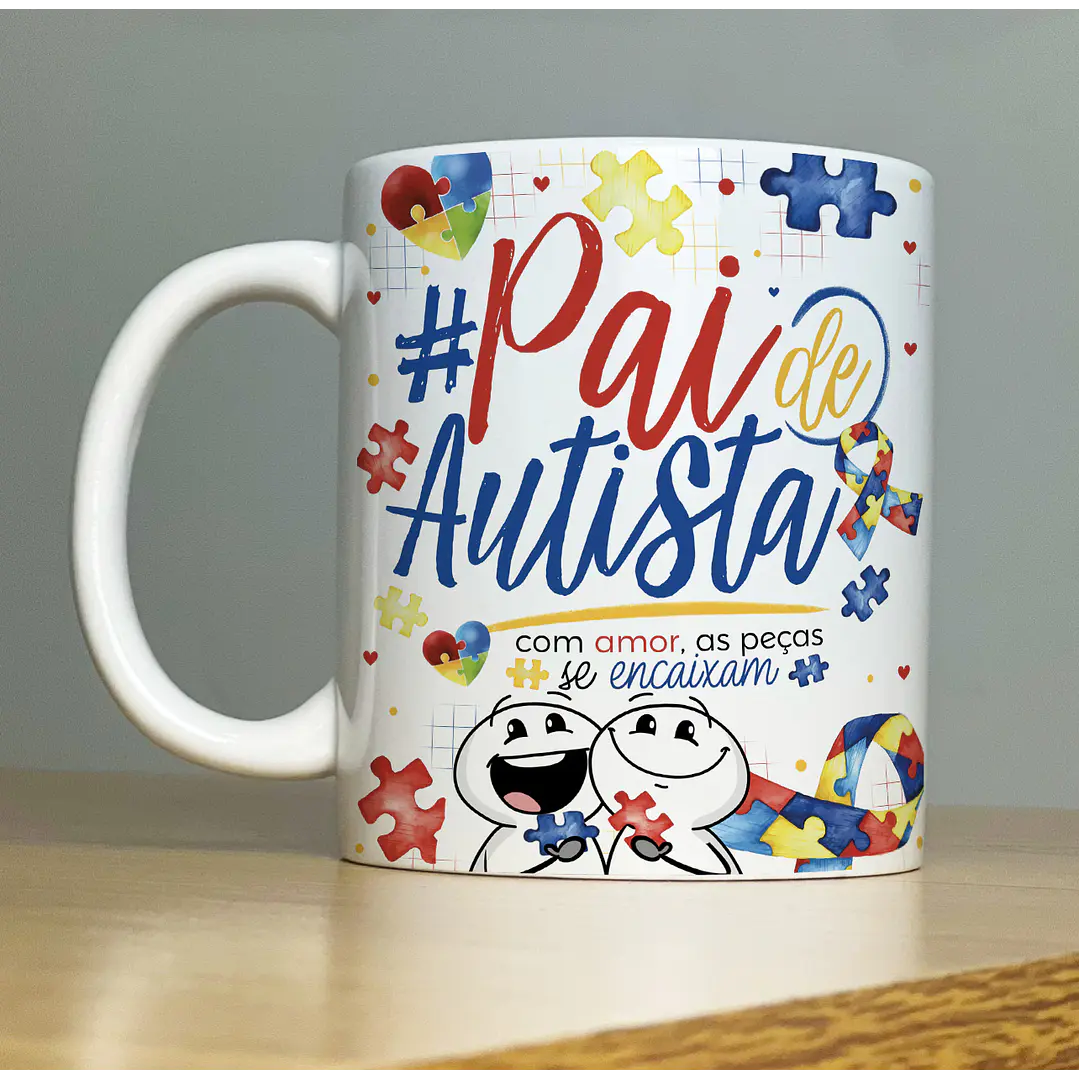 15 Artes para Caneca Autismo Arquivos em Jpg 3