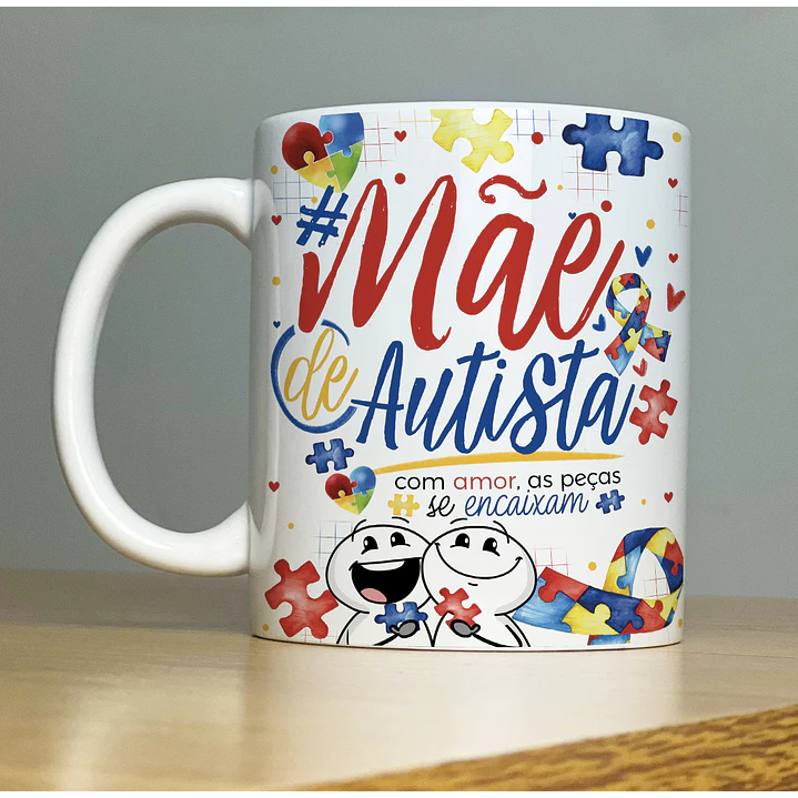 15 Artes para Caneca Autismo Arquivos em Jpg 5