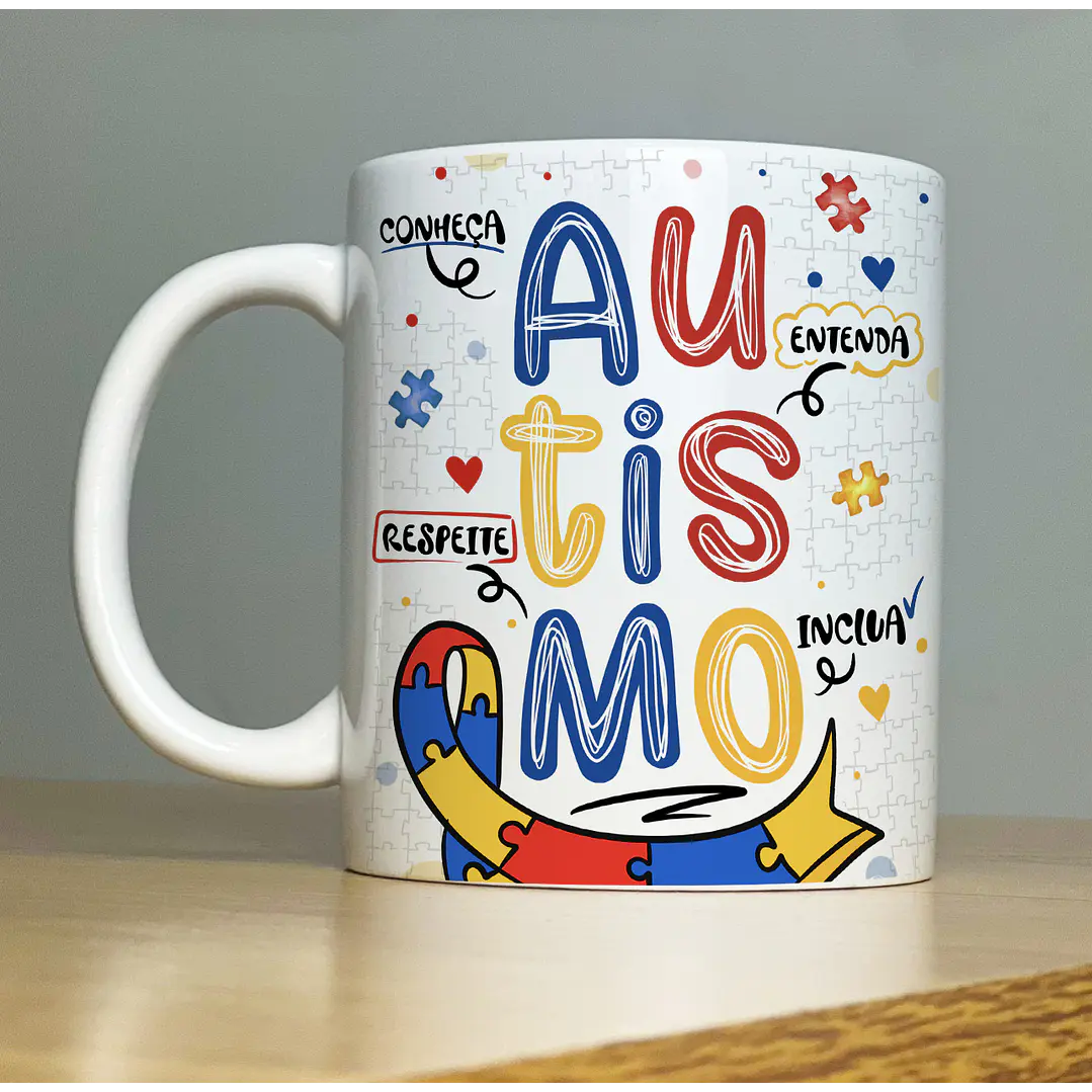 15 Artes para Caneca Autismo Arquivos em Jpg 11