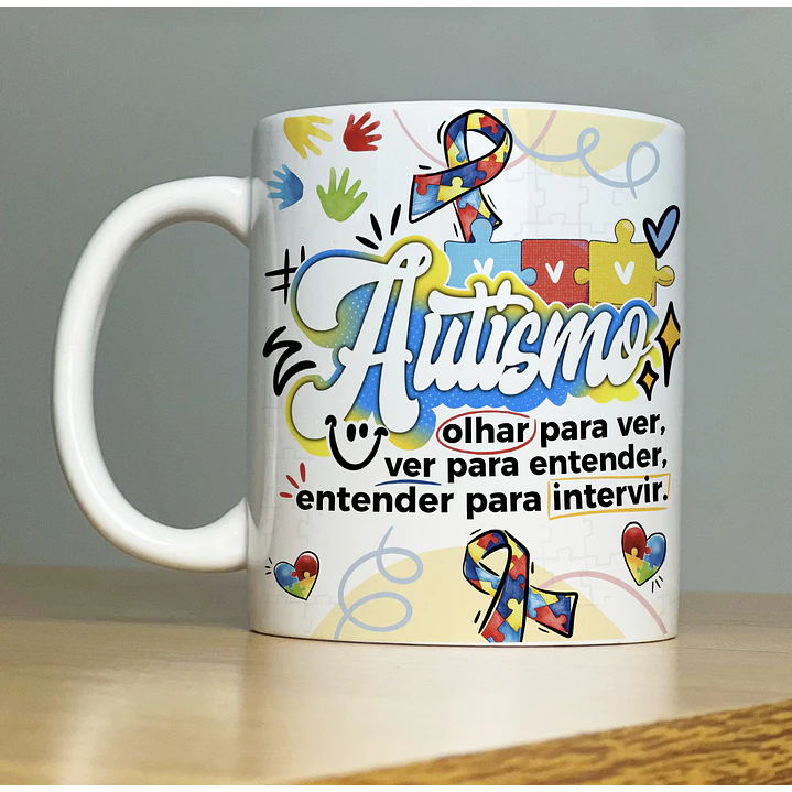15 Artes para Caneca Autismo Arquivos em Jpg 12