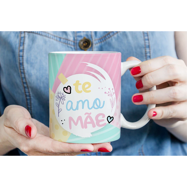 16 Artes Caneca Dia das Mães Arquivos Editável  4