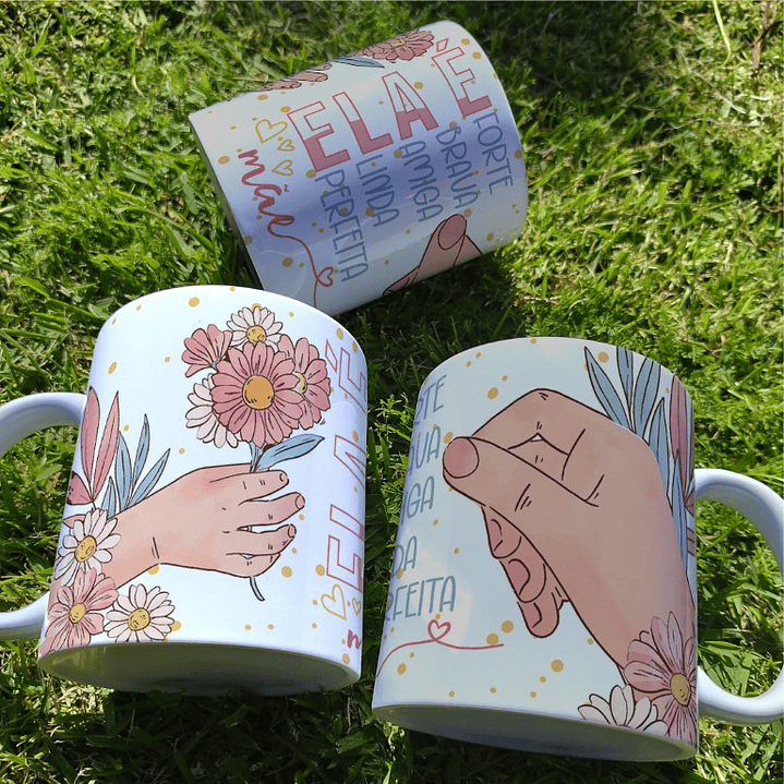 10 Artes Caneca Dia das Mães Arquivo Editável 2