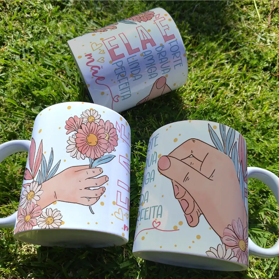 10 Artes Caneca Dia das Mães Arquivo Editável 2