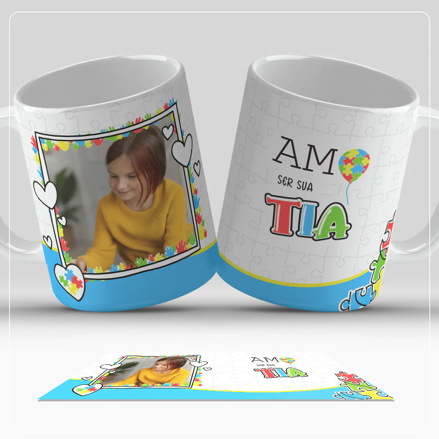 14 Artes Caneca Autismo Arquivo em Jpg 13