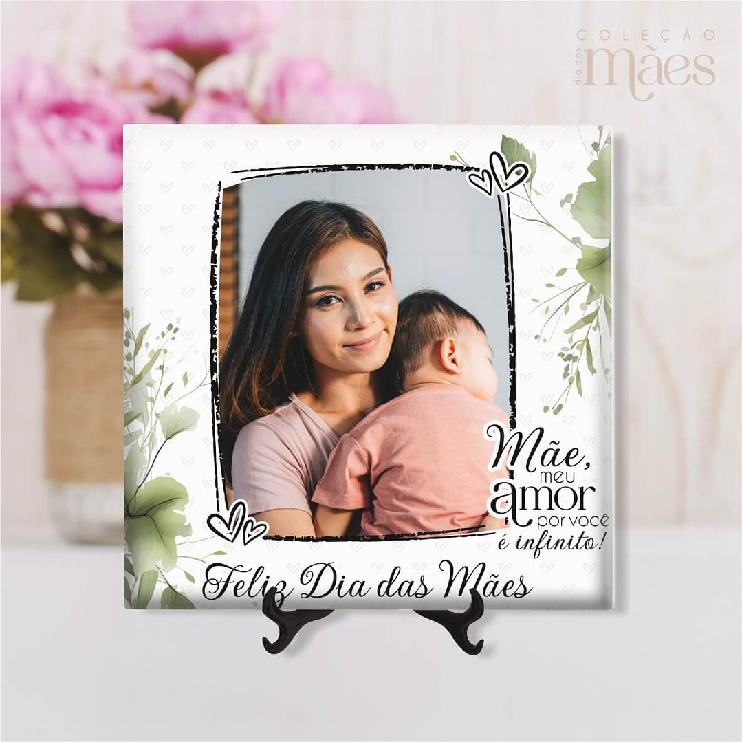 20 Artes para Azulejo Dia das Mães Arquivo Editável  11