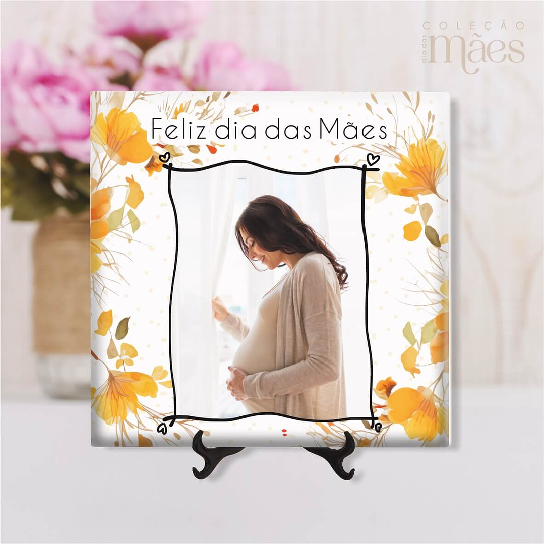 20 Artes para Azulejo Dia das Mães Arquivo Editável  17