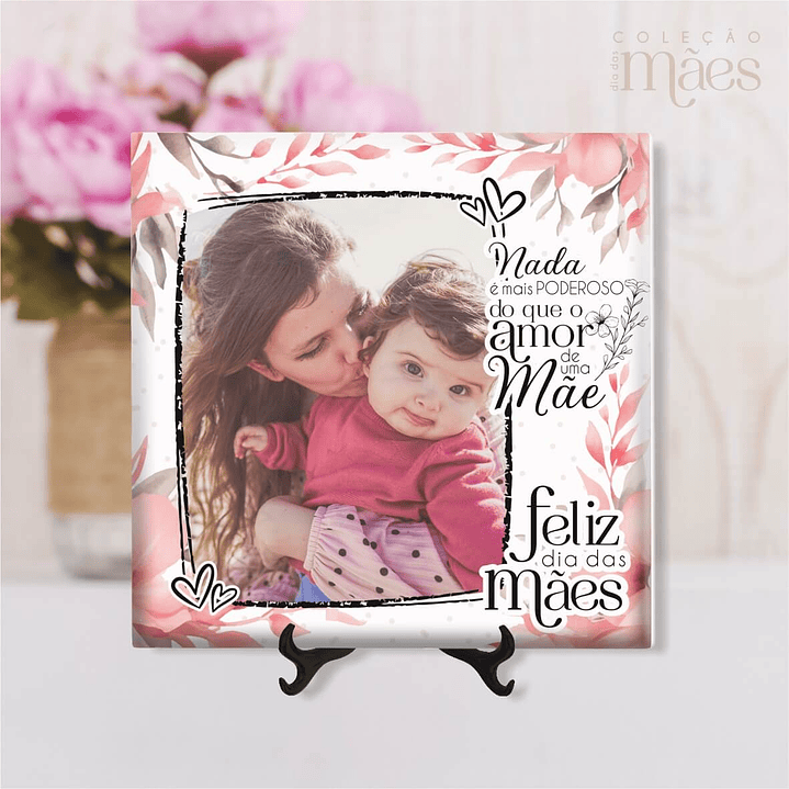 20 Artes para Azulejo Dia das Mães Arquivo Editável  19