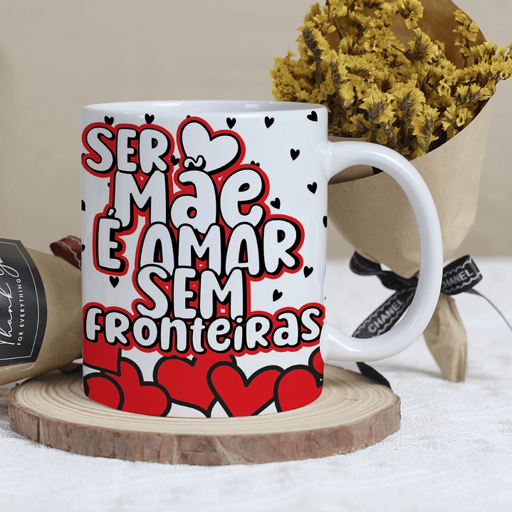 20 Artes para Caneca e Azulejo Dia das Mães Arquivo Editável  7