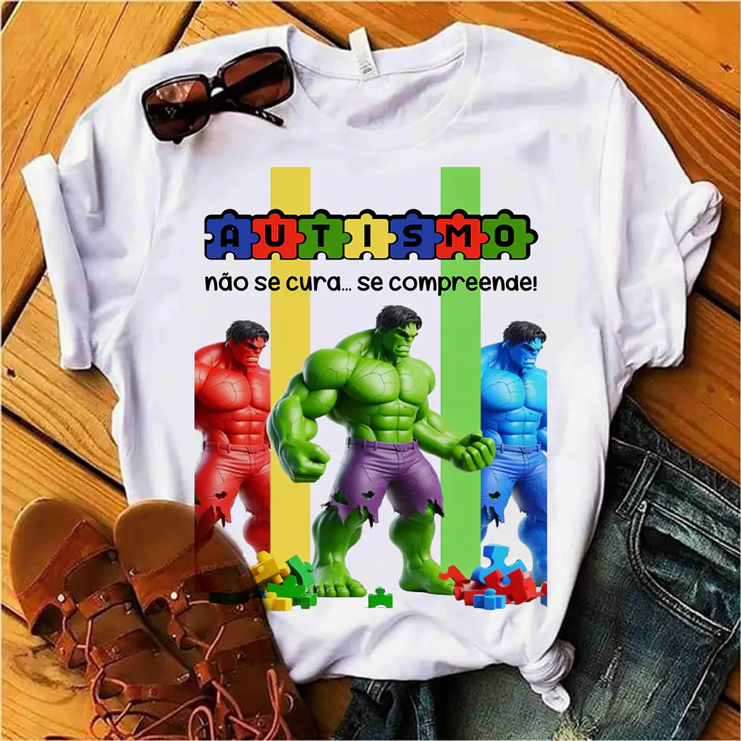 22 Artes para Caneca e Camisa Autismo Personagens Arquivo Editável 2