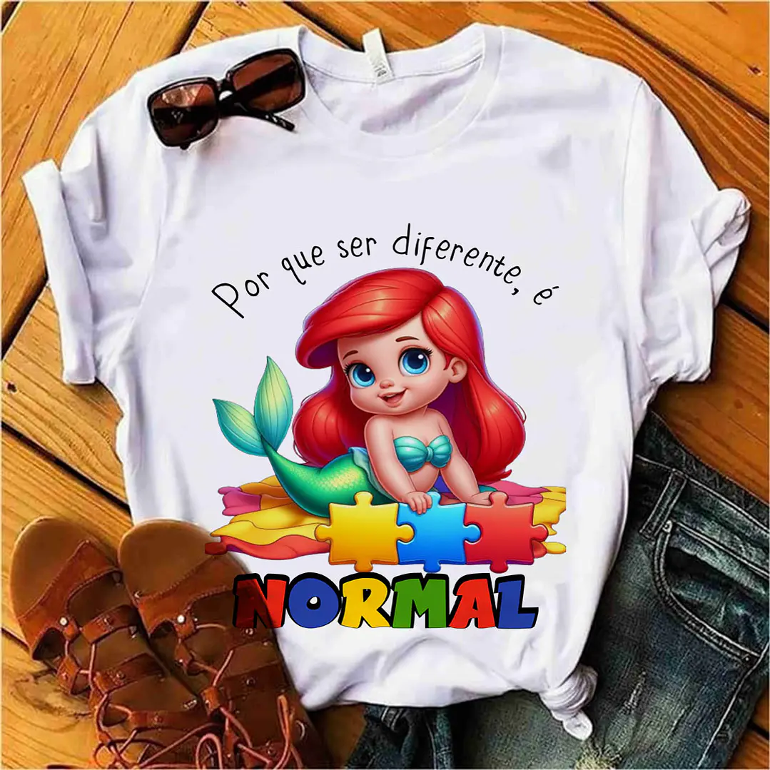 22 Artes para Caneca e Camisa Autismo Personagens Arquivo Editável 8