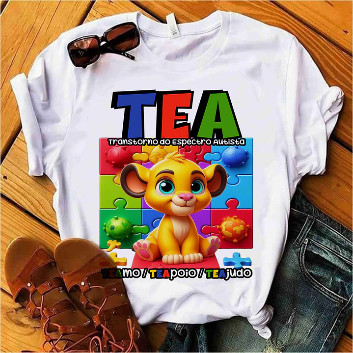 22 Artes para Caneca e Camisa Autismo Personagens Arquivo Editável 6