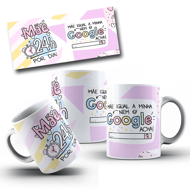 30  Artes para Caneca Dia das Mães Arquivo em Jpg 9