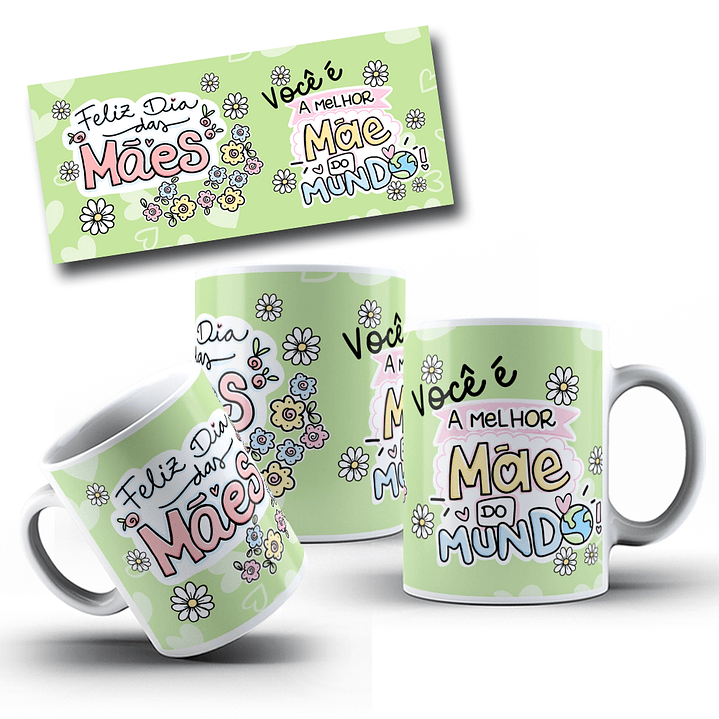 30  Artes para Caneca Dia das Mães Arquivo em Jpg 12