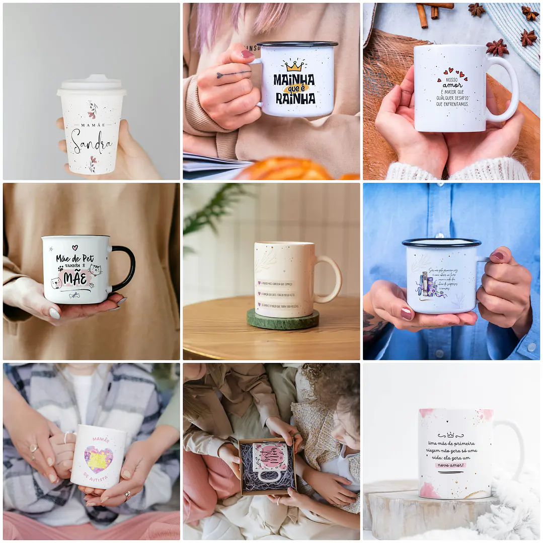 36  Artes para Caneca Dia das Mães Arquivo em Jpg 11