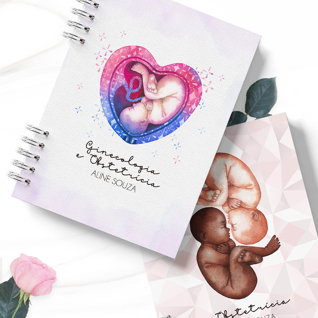 Arquivos Capas para Agenda Gestantes em Png  2