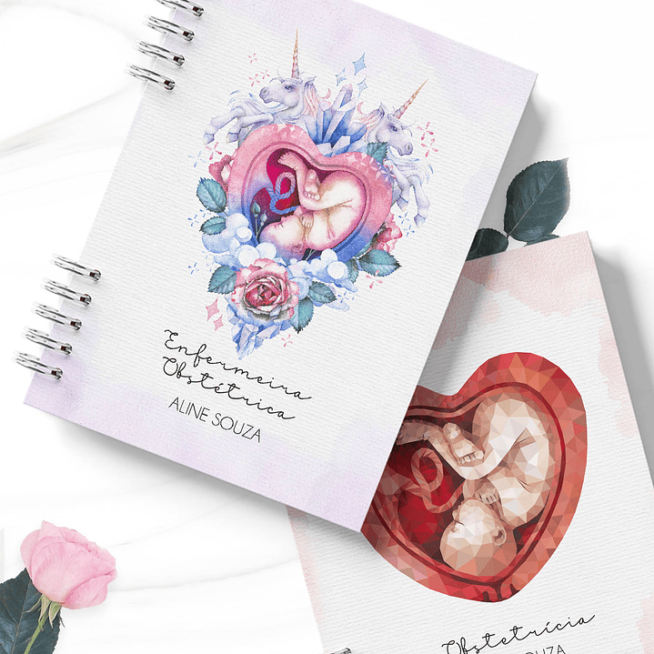 Arquivos Capas para Agenda Gestantes em Png  5