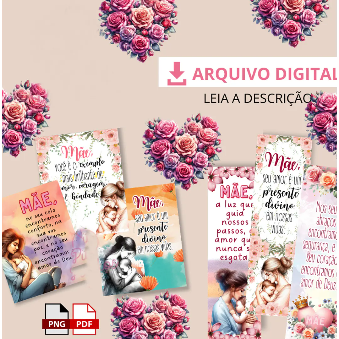 Arquivos Cards Santinhas Dia das Mães em Jpg 2