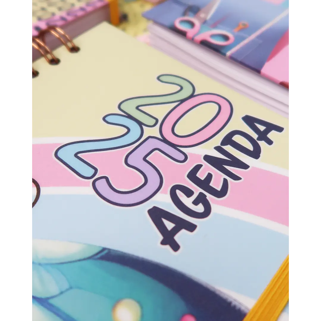 Arquivos Agenda Clássica Panda e Borboleta 2025 em pdf 2