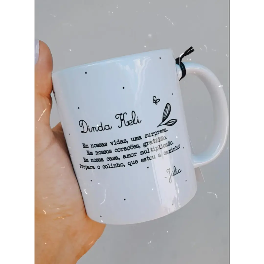 2 Arte Caneca Dindo e Dinda Minimalista Arquivo em Png 3