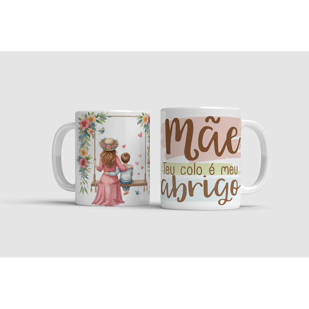 10 Arte Caneca Dia das Mães Arquivo em Png  1