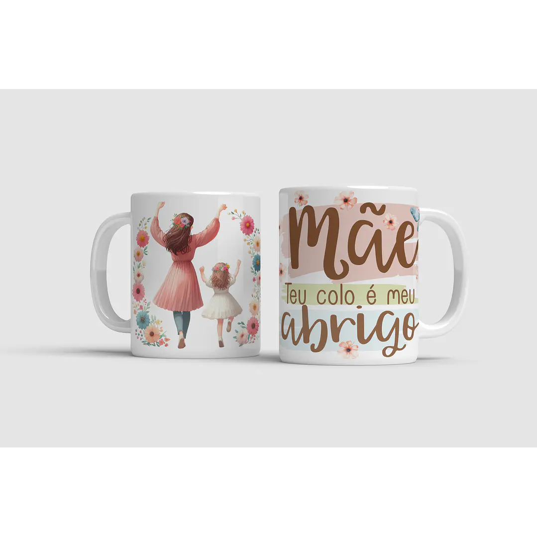 10 Arte Caneca Dia das Mães Arquivo em Png  4