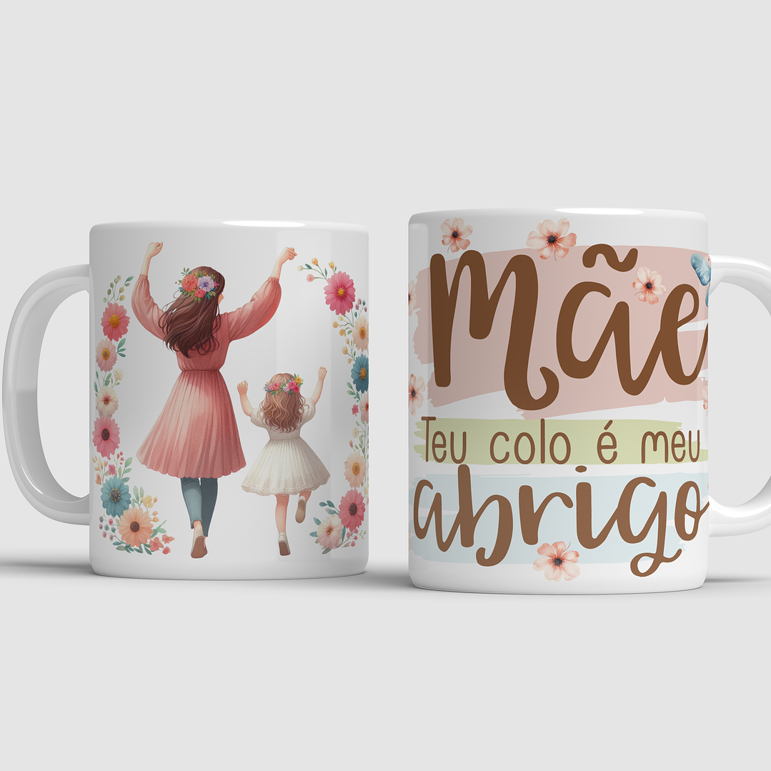 10 Arte Caneca Dia das Mães Arquivo em Png  4