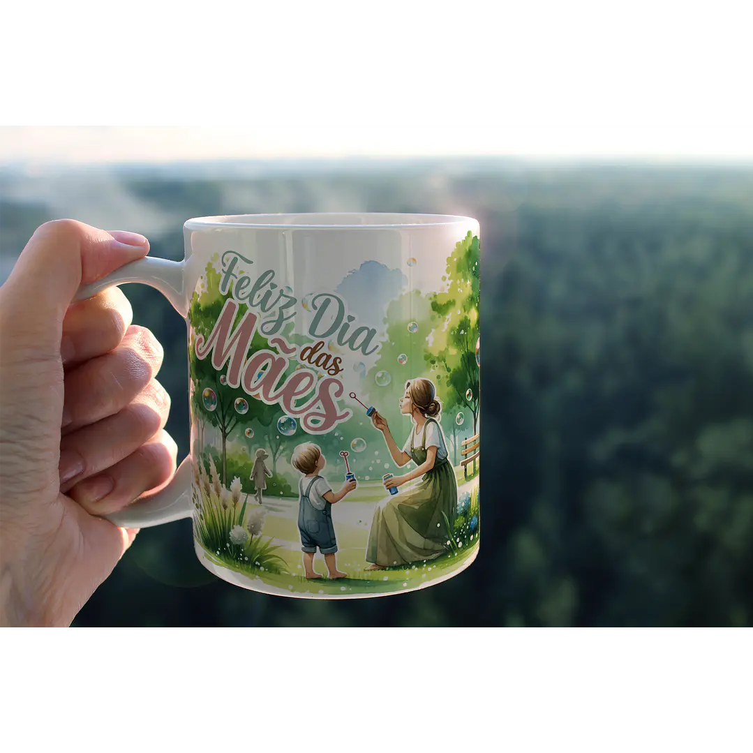 10 Arte Caneca Dia das Mães Arquivo em Png  10