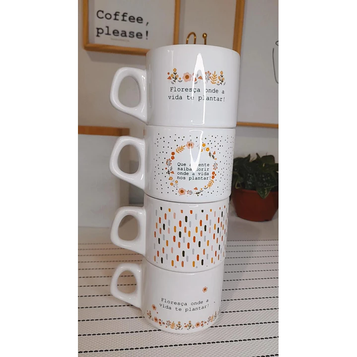 16 Arte Caneca Primaveira Frases Motivacionais Arquivo em Png  7