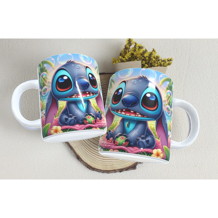 18 Arte Caneca Stitch Arquivo em Png 1